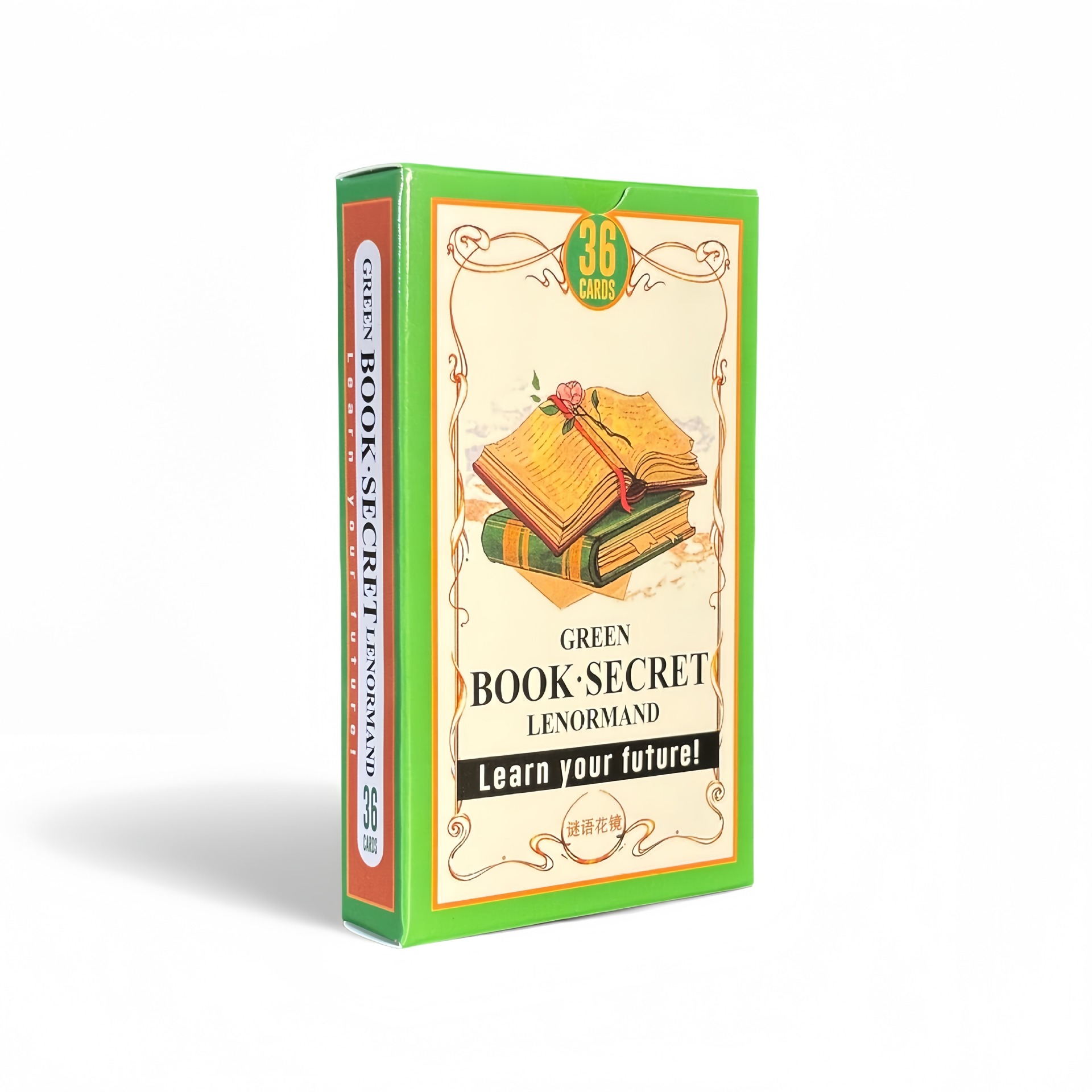 Board Game Of Life - Yeşil Kitap Gizli Lenormand Kehanet Kartları