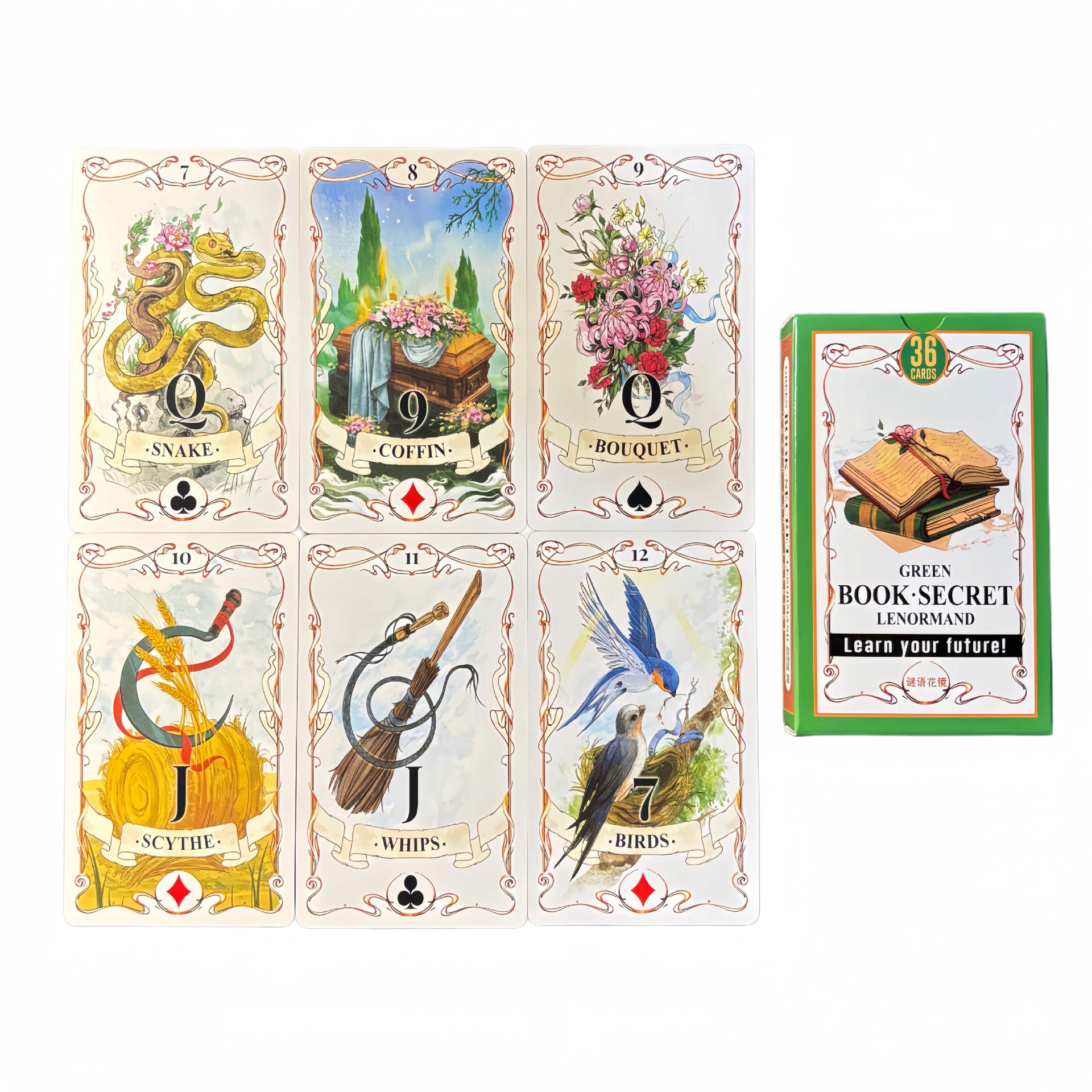 Yeşil Kitap Gizli Lenormand Ke - Board Game Of Life incelemesi ve fiyatı